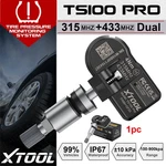 Xtool TS100 315MHZ & 433MHZ Dual Band Programmable Tire Pressure Sensor New. Price: $33.32.