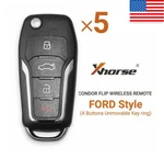 5PCS Xhorse Universal Wireless Car Flip Remote Key Ford 4 Buttons XNFO01EN New. Price: $119.95.