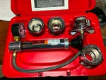 Snap-on SVTS262 Cooling System Pressure Tester Kit W/case Read Used. Price: $75.00.