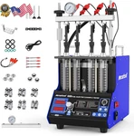 V209 Fuel Injector Cleaner Machine 110V 4-CYLINDERS Heated Ultrasonic New. Price: $559.25.