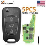 5PCS Xhorse XNHY02EN Wireless Remote Key For Hyundai Flip Work Vvdi Tool New. Price: $49.95.