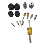 Cap & Valve Ac R12 R134A Teflon Seal Refrigera Air Conditioning Core Kit New. Price: $10.79.