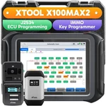 Xtool X100MAX2 Key Programmer Bidirectional Scanner Diagnostic J2534 Codin New. Price: $2399.00.