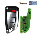 Xhorse XSKFF0EN Universal Remote Blade Shape Key Work With Vvdi Tool Us New. Price: $29.95.