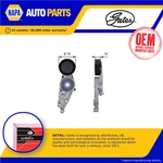 Aux Belt Tensioner Fits Audi Cabriolet B3 1.8 97 To 00 Adr Drive V-ribbed Gates New. Price: $104.18.
