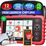 2026 Launch CRP129X OBD2 Car Scanner Engine Abs Srs Sas Tpms Epb Diagnostic Tool New. Price: $189.00.