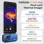 2026 Topdon TC001 Plus Dual-lens 256X192 Ir Thermal Imaging Camera For Android New. Price: $229.00.