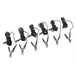 J Products (steelman) 6-PACK Of Leads W/ Clamps Set New. Price: $56.31.