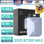 Mucar BT200 Max All System Ai Diagnostic Tool OBD2 Scanner Action Test Canfd New. Price: $79.00.