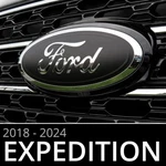 2018-2024 Ford Expedition Emblem Overlay Insert Decals Matte Black (set Of 2) New. Price: $22.99.