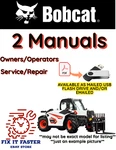 Bobcat T3571 Telehandler Operators Service Repair Schematics Manual Pdf Usb Like. Price: $28.00.