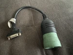 Bosch 9 Pin Adapter Cable - Green Used. Price: $69.99.