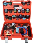 28PCS Universal Radiator Pressure Tester Kit, Coolant Set Red New. Price: $81.05.