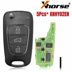5X Xhorse XNHY02EN Wireless Remote Key Hyundai Flip 3 Buttons For Vvdi Tool New. Price: $49.95.