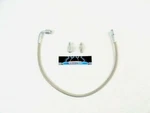 18" Gauge Line Kit Oil Fuel Pressure Braided Str.x 90 Degree 1/8" Npt 3 An M/f New. Price: $24.99.