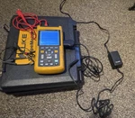 Fluke Scopemeter Handheld Portable Oscilloscope With Probe Case Used. Price: $295.00.