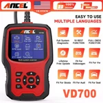 Ancel VD700-US For Vw Audi Car Diagnostic All System OBD2 Scanner Epb Oil Dpf New. Price: $83.99.
