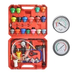 Hzautos 28PCS Coolant Vacuum Refill Kit With 23 Radiator Adapters, Red New. Price: $119.00.