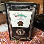 Colette Electric Co. Detroit Mich. 1W-142 Ignition Cable Resistance Tester. Used. Price: $39.99.