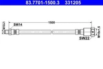 Ate Brake Pressure Tester Connecting Hose New. Price: $82.43.
