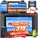 Xtool X100 Pad V2.0 Immo Key Programming Full System Diagnostic Scanner New. Price: $399.00.