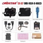 Obdstar C4-07 MB-VGS4-0-NAG2 Adapters Work For X300 Classic G3 / DC706 New. Price: $139.00.