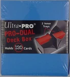 Ultra Pro Dual Small Deck Box 120 Light Blue Ulp 82985 New. Price: $7.99.