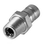 PD343 Steel Test Port Quick Nipple 1/8" 1/4"-18 Nptf Parker Sc Hydraulic/pneumat New. Price: $16.92.