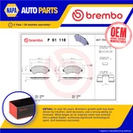 Brake Pads Set Fits Citroen Relay 2.0D Front 15 To 19 Brembo 1607878780 Quality New. Price: $73.89.