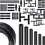 6X 5FT Engine Vacuum Line Silicone Black Hose Kit & 113PCS Connectors For Honda New. Price: $34.19.