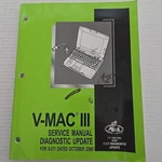 Mack Truck V-mac Iii Service, Repair, Shop, Manual, Revised October 2003 8211 Used. Price: $88.87.