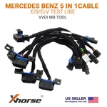 Mercedes Benz 5 Cables Eis/elv Test Line For Xhorse Vvdi Tool XDMB13EN New. Price: $84.95.