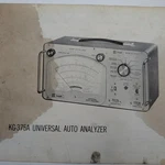 Vtg 1967 Knight-kit KG-375A Universal Auto Analyzer Assembly Instruction Manual Used. Price: $14.00.