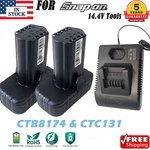 CTB8174 Battery For Snap On 14.4.V & Charger CTC131 CTB8172 CT861DB CTC722 Us New. Price: $309.90.