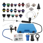 28PC Radiator Pressure Tester & Cooling System Vacuum Type Purge Kit - 35 Psi New. Price: $59.48.