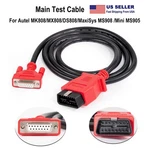OBD2 Main Test Data Cable For Autel Maxisys MK808/MS908/MINI MS905/DS808 Scanner New. Price: $16.95.