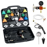 Coolant Pressure Tester Kit, 28PCS Radiator Vacuum Refill With 4 Adapters, New. Price: $74.85.