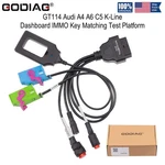 Godiag GT114 K-line Audi A4 A6 C5 Dashboard Immo Key Matching Test Platform New. Price: $39.95.