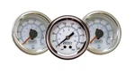 Viair (2) 90081 & (1) 90089 220 Psi Max White Face Gauges For Suspenion Bags New. Price: $158.40.