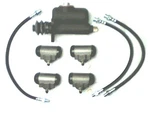 Brake Kit Hudson 1940-1947 Master & Wheel Cylinders Hose New. Price: $249.95.