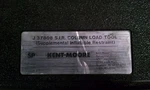 Kent-moore J-37808 S.i.r. Column Load Tool- Goes 1ST Decent Offer Used. Price: $152.40.