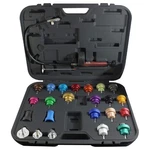 Mastercool 43302 Cooling System Pressure Test Kit, 25 Piece, Cap & Adapter Set New. Price: $263.43.