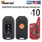 Xhorse XNHO20EN 3 Buttons Universal Flip Wireless Remote Key For Honda Style New. Price: $114.95.