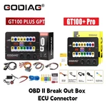Godiag GT100 Pro / New Plus Gpt Obd Ii Breakout Box E-c-u Bench Connector. Price: $109.00.