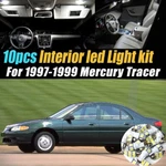 10PC Super White Car Interior Led Light Bulb Kit For 1997-1999 Mercury Tracer New. Price: $11.69.