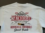 Iskenderian Racing Isky Cams 1957 Bonneville Nats Vintage Style Hot Rod Shirt New. Price: $21.95.
