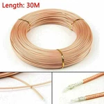 30M RG316 Rf Coaxial Cable Connector 50OHM M17/113 Shielded Pigtail 98FT New. Price: $32.42.
