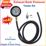 Exhaust Back Pressure Tester 2.5" Hd Gauge With 6FT Hose, 3 Color Bands New. Price: $34.68.