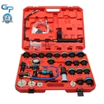 33PCS Radiator Pressure Tester Kit Coolant Vacuum Purge Refill W/ Adapters Tools New. Price: $61.34.