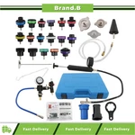 28PCS Radiator Pressure Tester Vacuum Cooling Purge System Refill Kit+blue Case New. Price: $59.92.